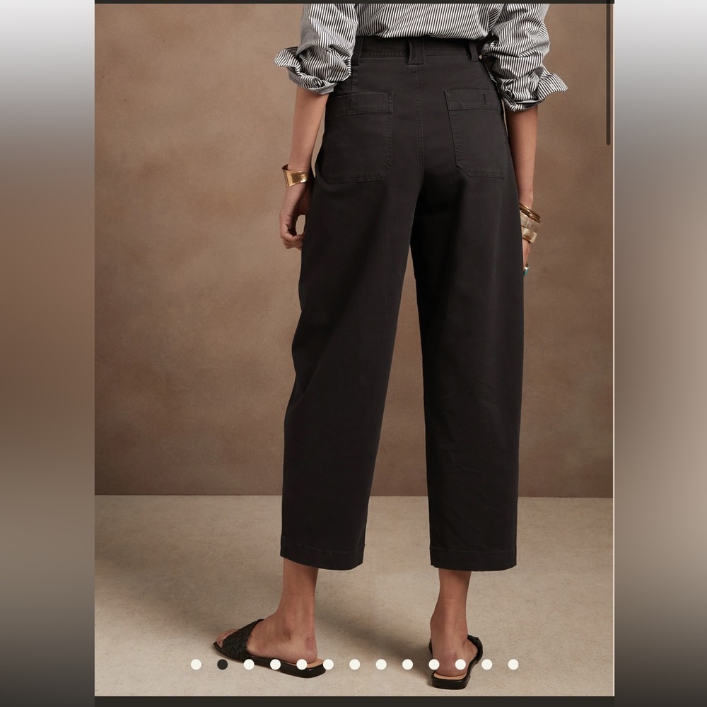 Banana republic the barrel pant size 4